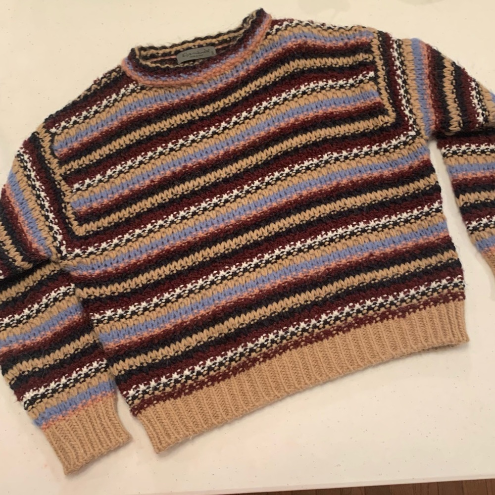Elsamanda Small knit sweater. Multicolor. Gently used.